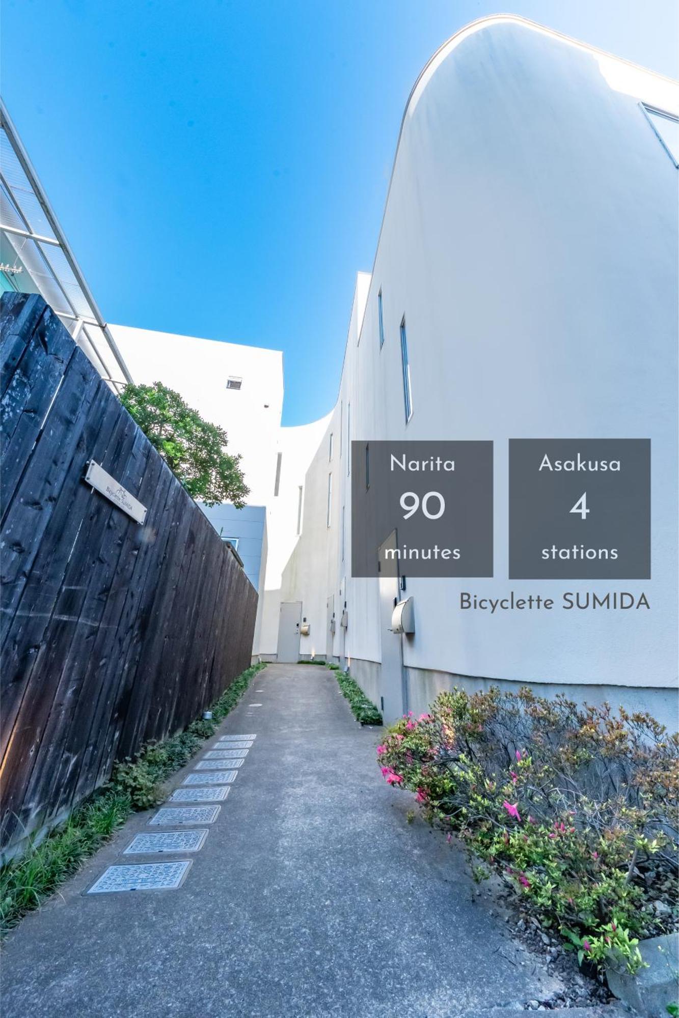 Hotel Bicyclette Sumida Tokyo - 03 Exterior photo